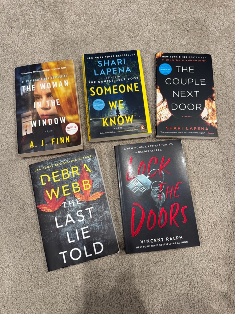 Lot of Paperback Books / Novels